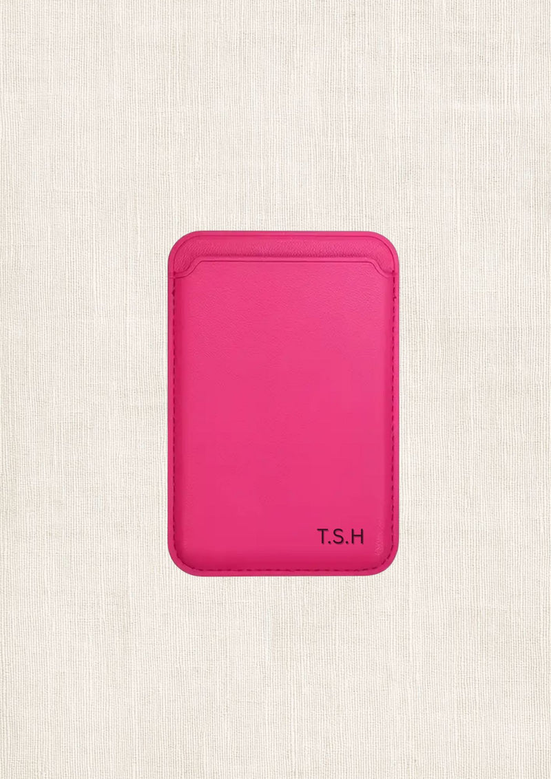 MAG SAFE WALLET FUCSIA