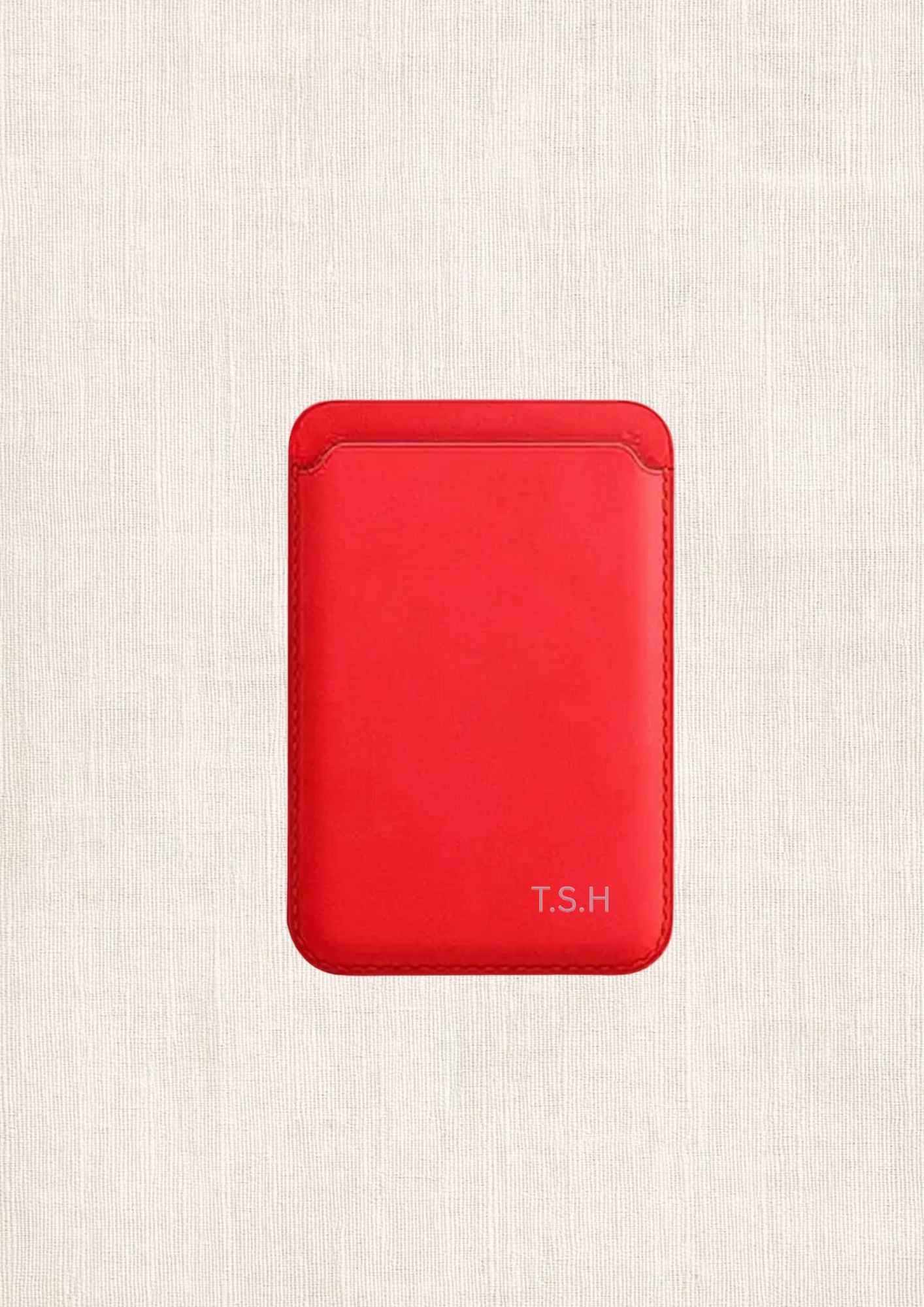 MAG SAFE WALLET ROJO