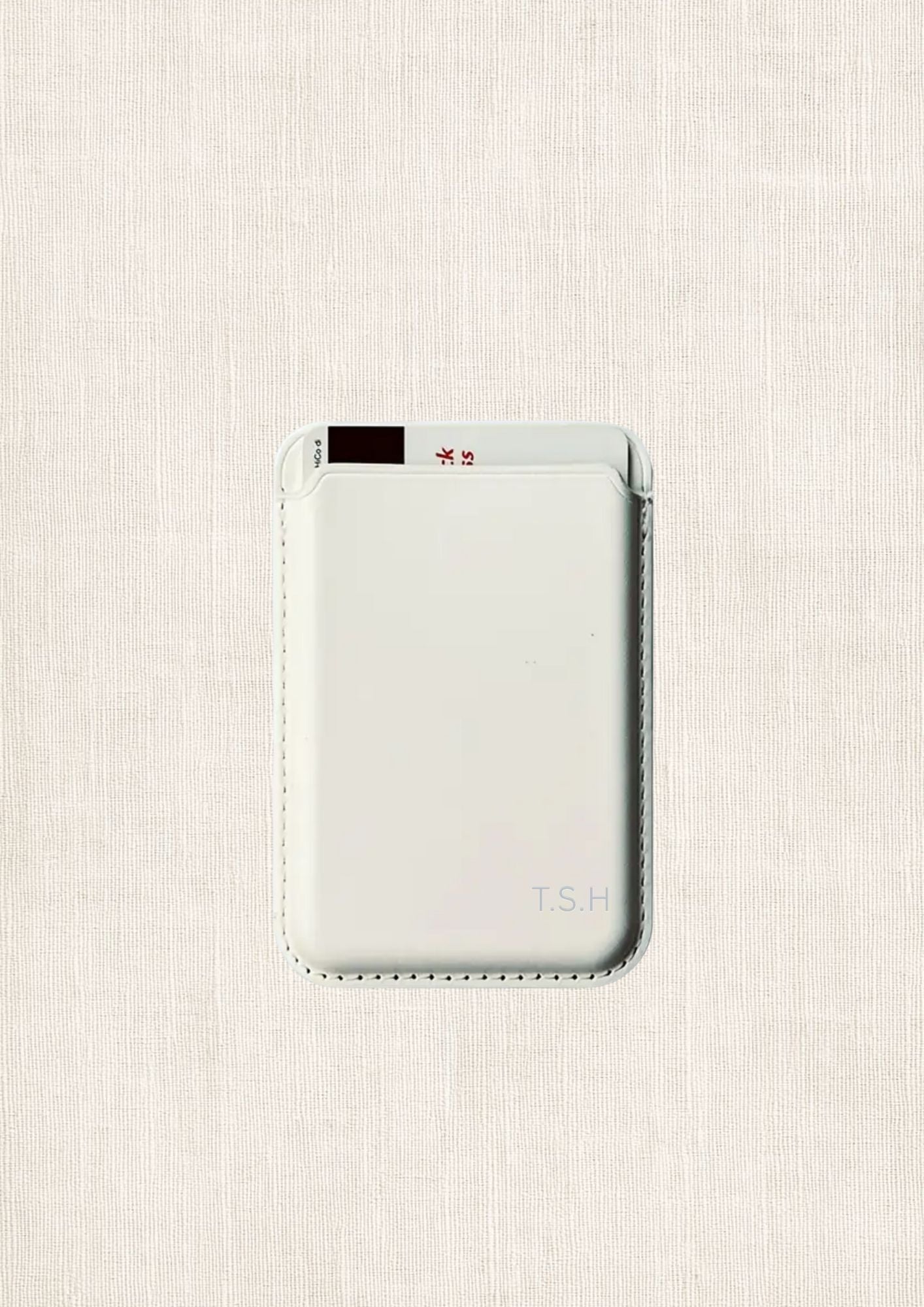 MAG SAFE WALLET BLANCO