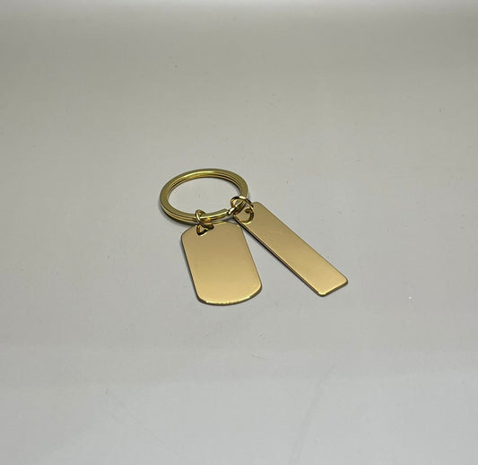 Llavero Doble Placa