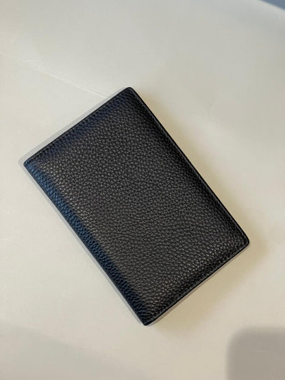 Porta Pasaporte Negro